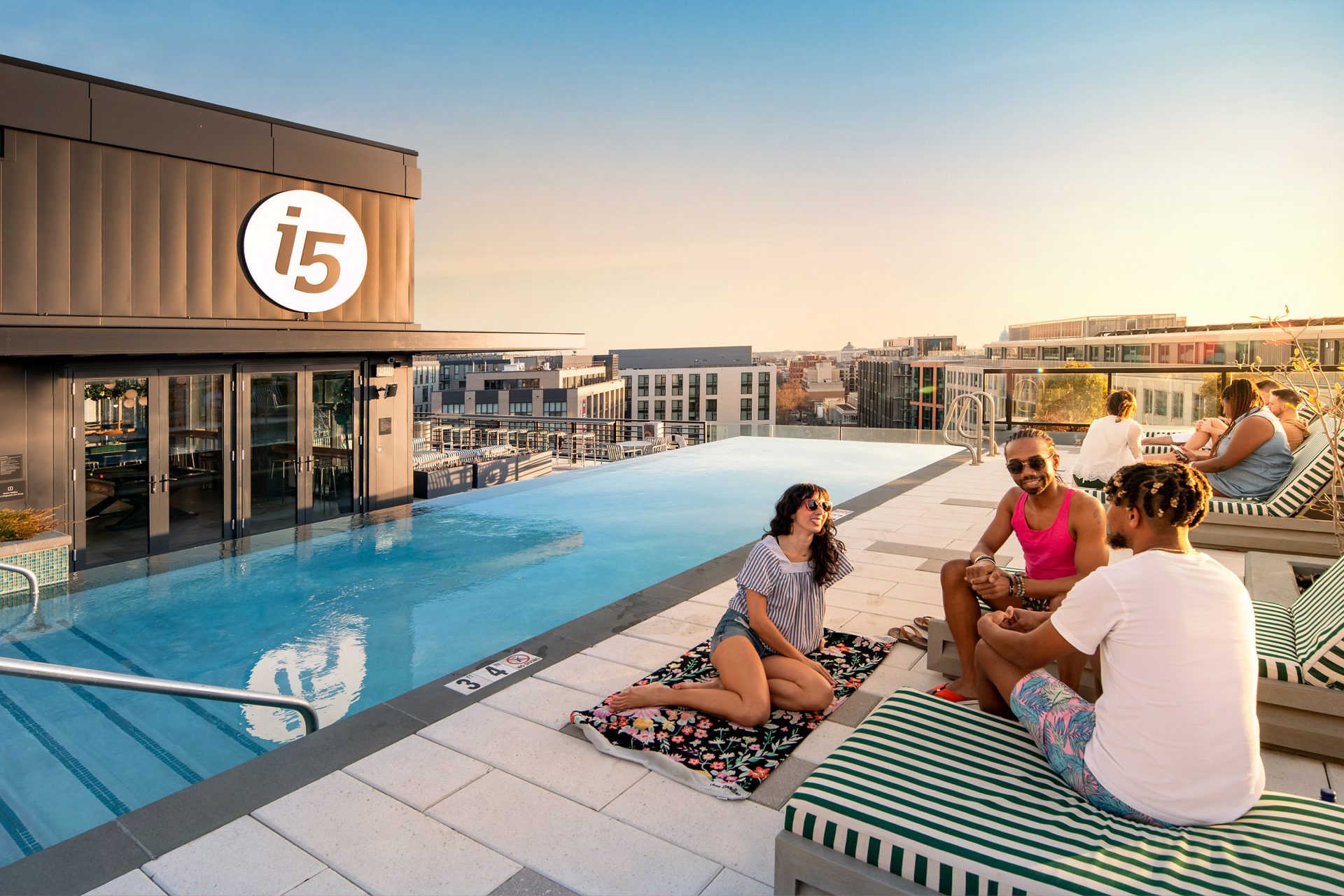 rooftop pool 